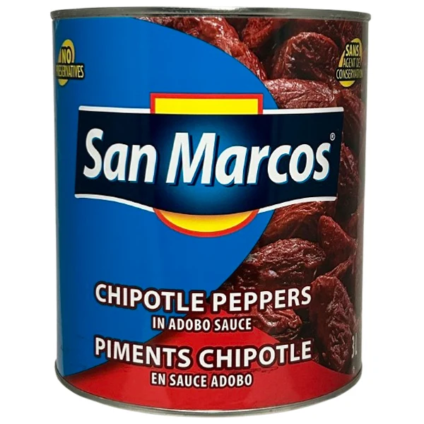 San Marcos - Chipotle Peppers 6x100 OZ