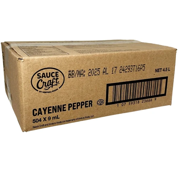 Sauce Craft - Cayenne Pepper 504x9 ML