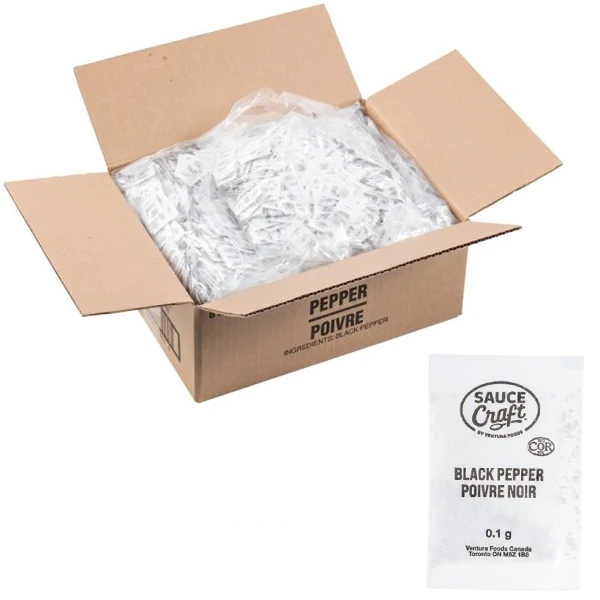 Sauce Craft - Black Pepper Portions 6x1000EA