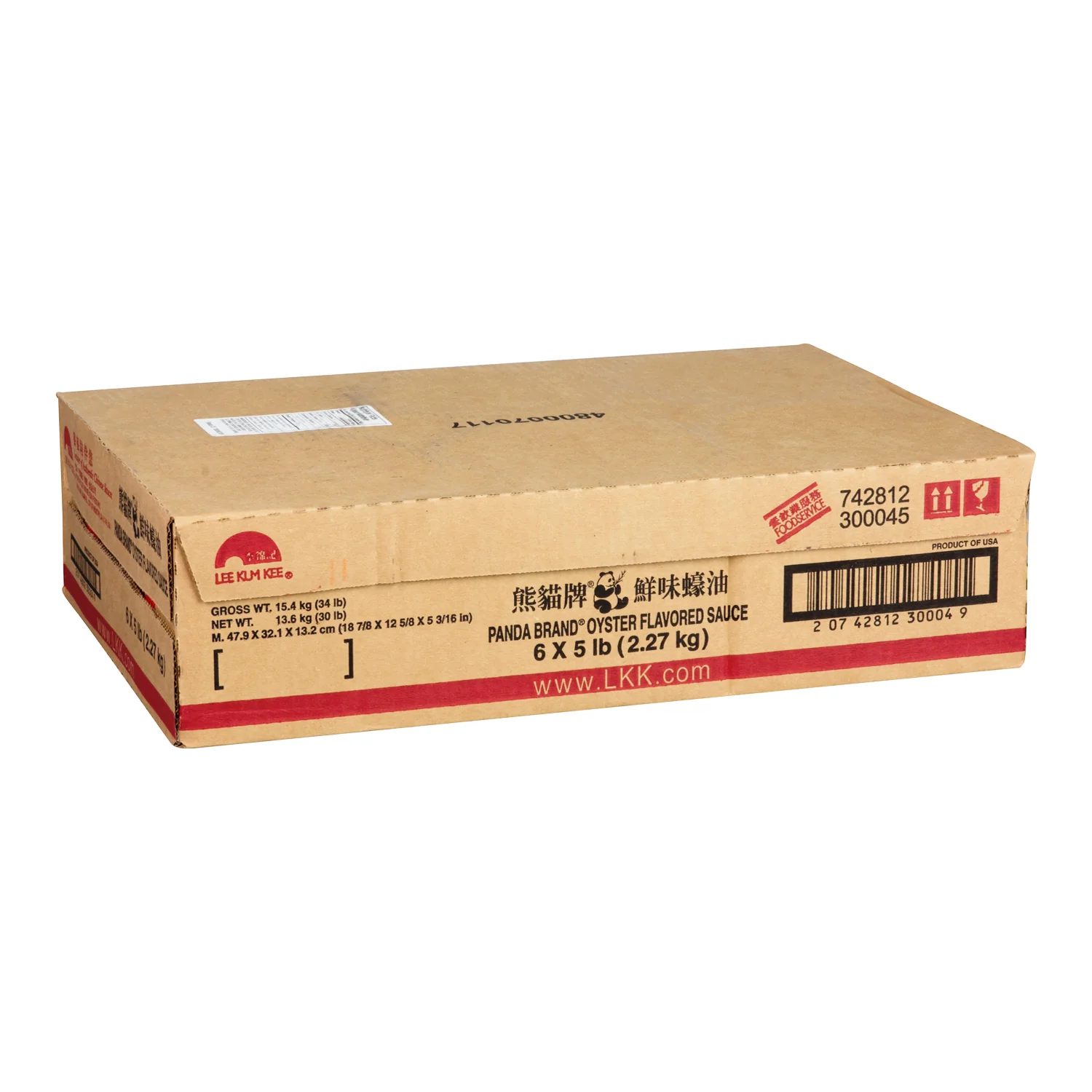 Lee Kum Kee - Panda Oyster Sauce 6x5 LB