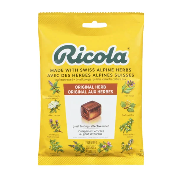 Ricola - Original Herb Bag 8x75 GR