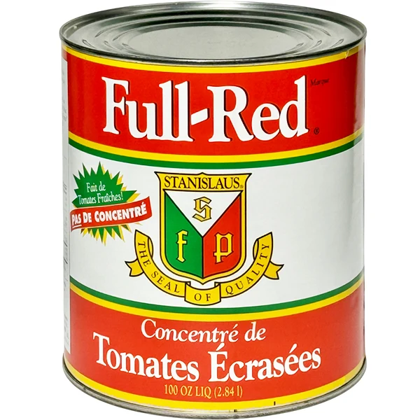 Full Red - Concentrated Crushed Tomatoes 6x100 OZ