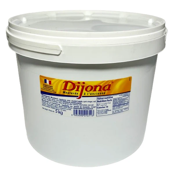 Dijona - Dijon Whole Grain Mustard 5KG