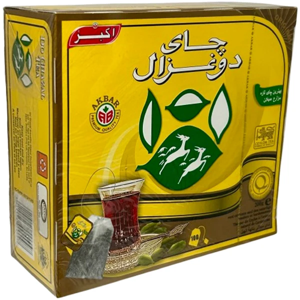 Do Ghazal - Tea Bag Cardamom-Yellow 100x2 GR
