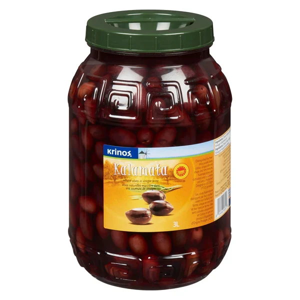 Krinos - Kalamata Olives Large 6x3 LT