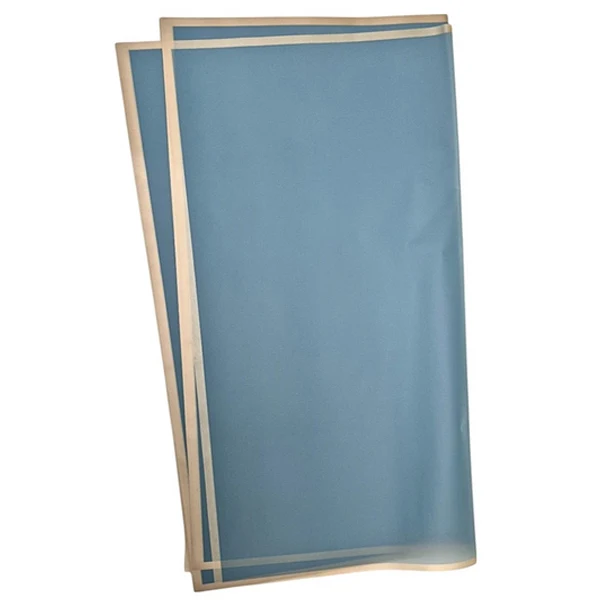 Han Su - 20PC Deep Green W/ Gold Edge Wrapping Paper 57x57 CM