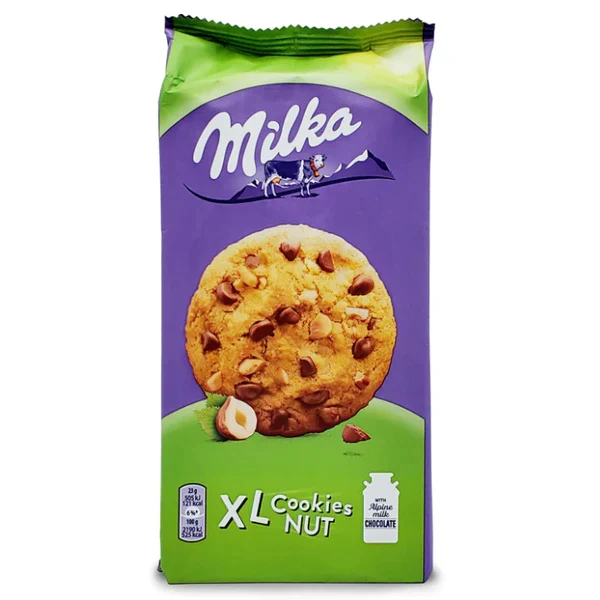 Milka - Cookies XL Hazel Nut 10x184 GR