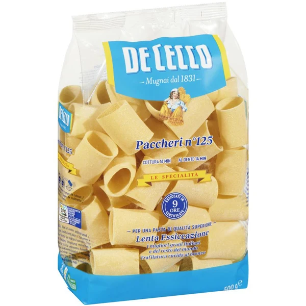 De Cecco - #125 Paccheri Pasta 500GR
