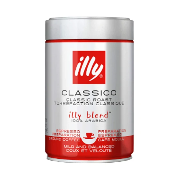 Illy - Ground Coffee Classico Roast 6x250 GR
