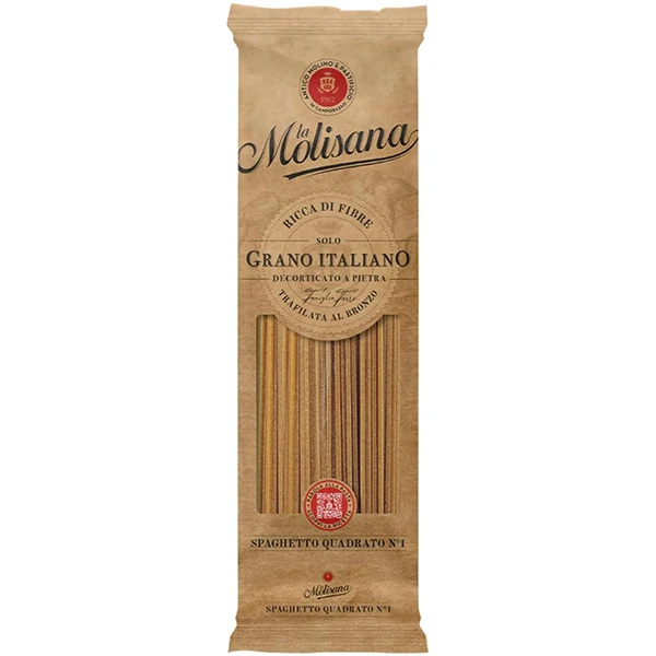 La Molisana - Whole Wheat Spaghetti Quadrato 500GR
