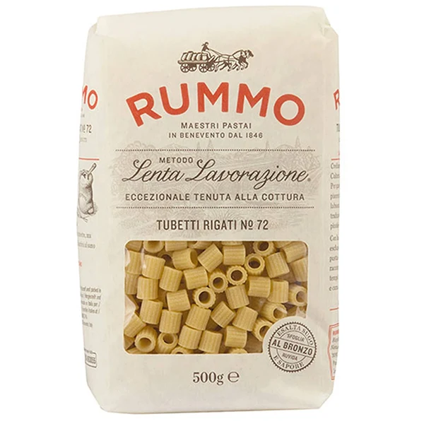 Rummo - Tubetti Rigate #72 500GR