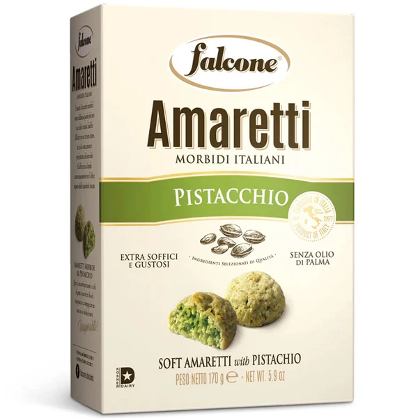 Falcone - Amaretti Pistachio 12x170 GR