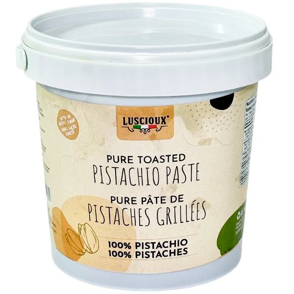 Luscioux - Pure Toasted Pistachio Paste 1KG