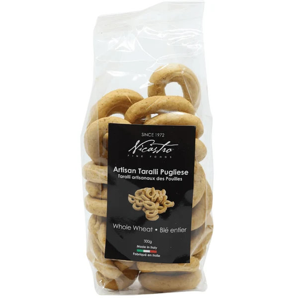 Nicastro - Artisan Taralli Whole Wheat 300GR