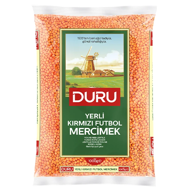 Duru - Round Red Lentils 1KG