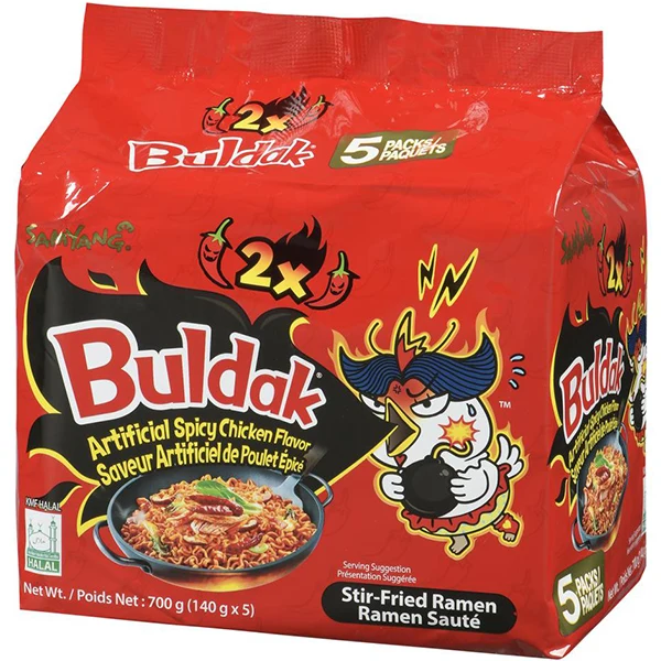 Samyang - Buldak Hot Bokkumym 2X 5x140 GR
