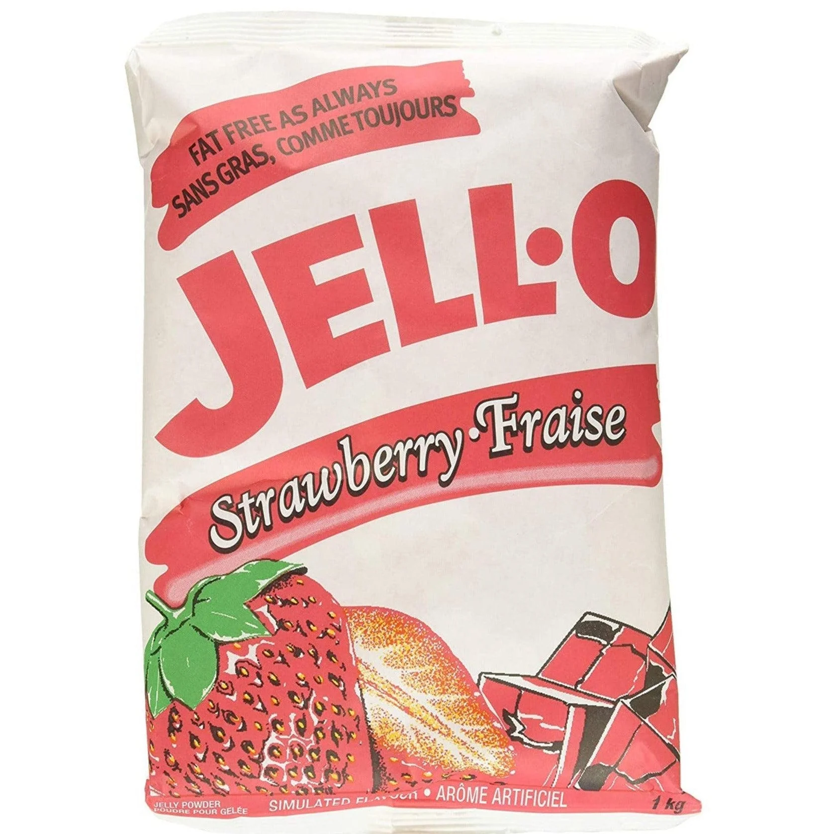 Kraft - Jelly Powder - Strawberry — Case (2 x 1 KG)
