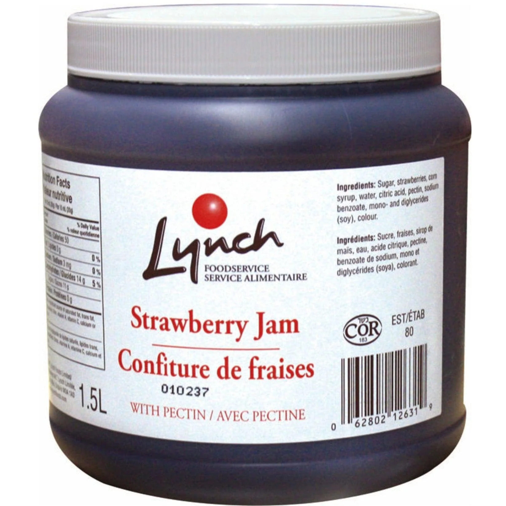 Lynch - Jam - Strawberry — Case (6 x 1.5 L)