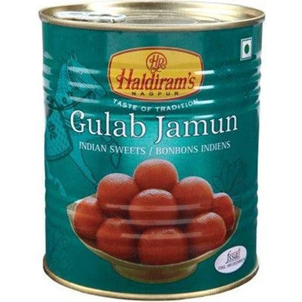 Haldiram's - Gulab Jamun - Canned — Case (4 x 3.7 KG)