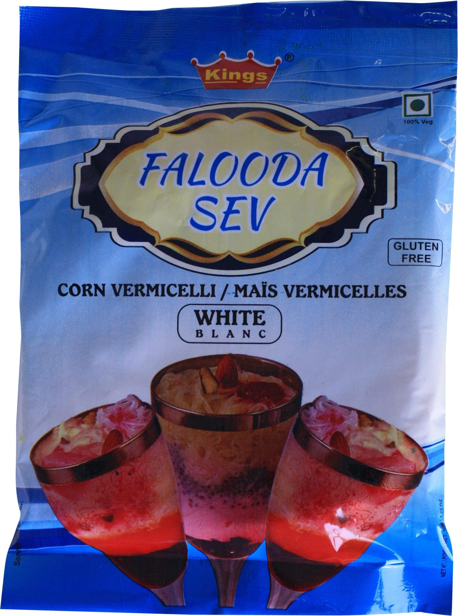 Laxmi/Kings - Falooda Vermicelli Sev — Case (15 x 12 x 50 G)