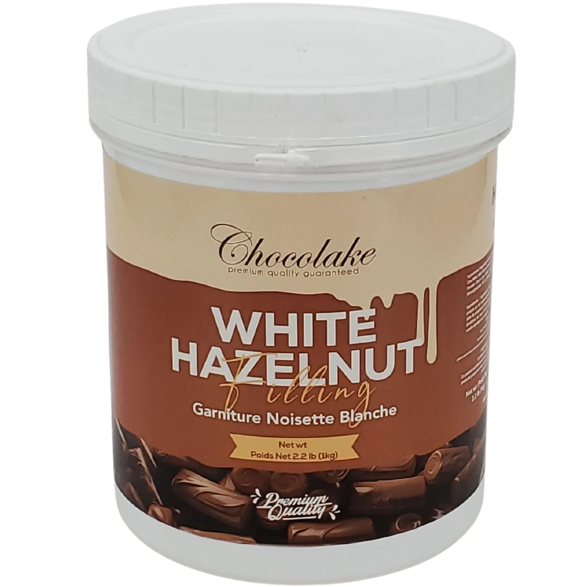 Chocolake White Hazelnut Filling — Each (1 KG)