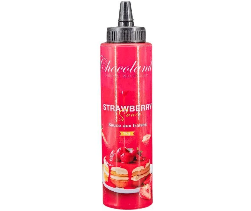 Chocoland Strawberry Sauce — Case (6 x 1 KG)