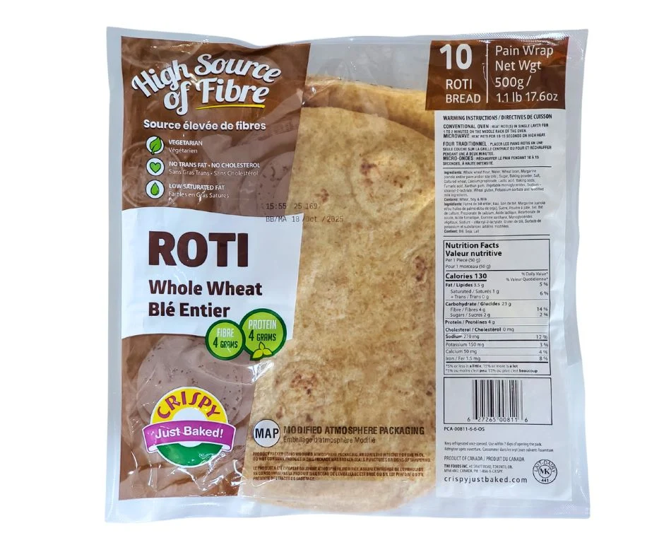 Crispy - Whole Wheat Roti - 500G — Each (500 G)
