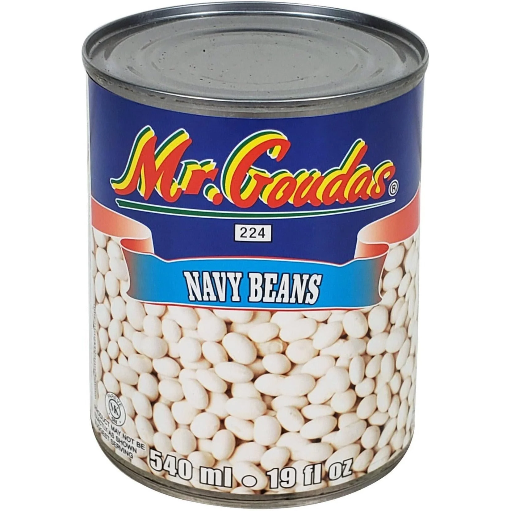 Mr. Goudas - Navy Beans — Case (24 x 540 ML)