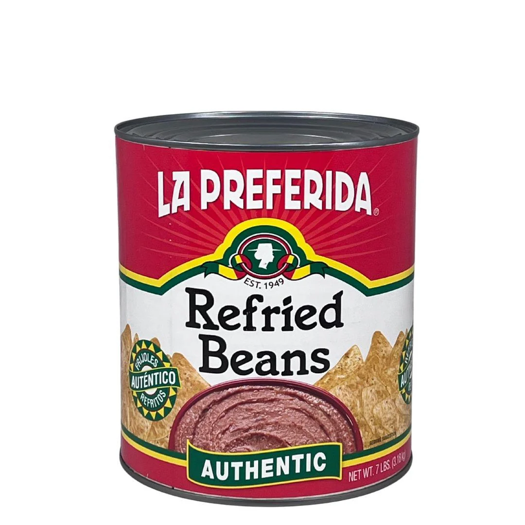 La Preferdia - Refried Beans - Authentic - Smooth — Case (6 x 112 OZ)
