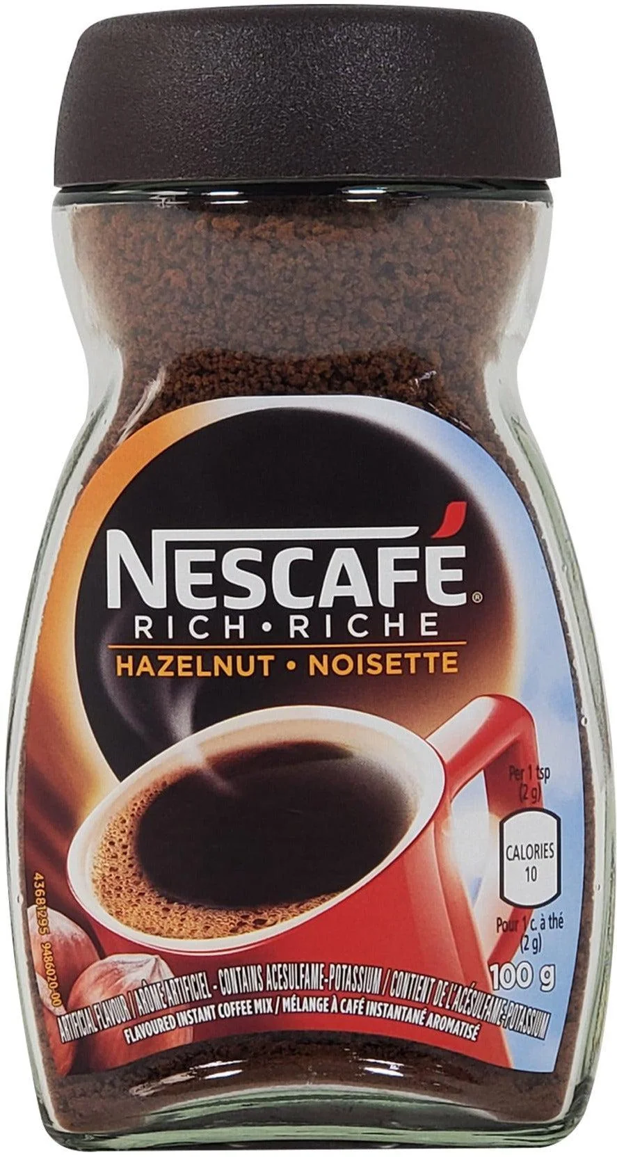 Nescafe - Coffee - Rich - Hazelnut — Each (100 G)