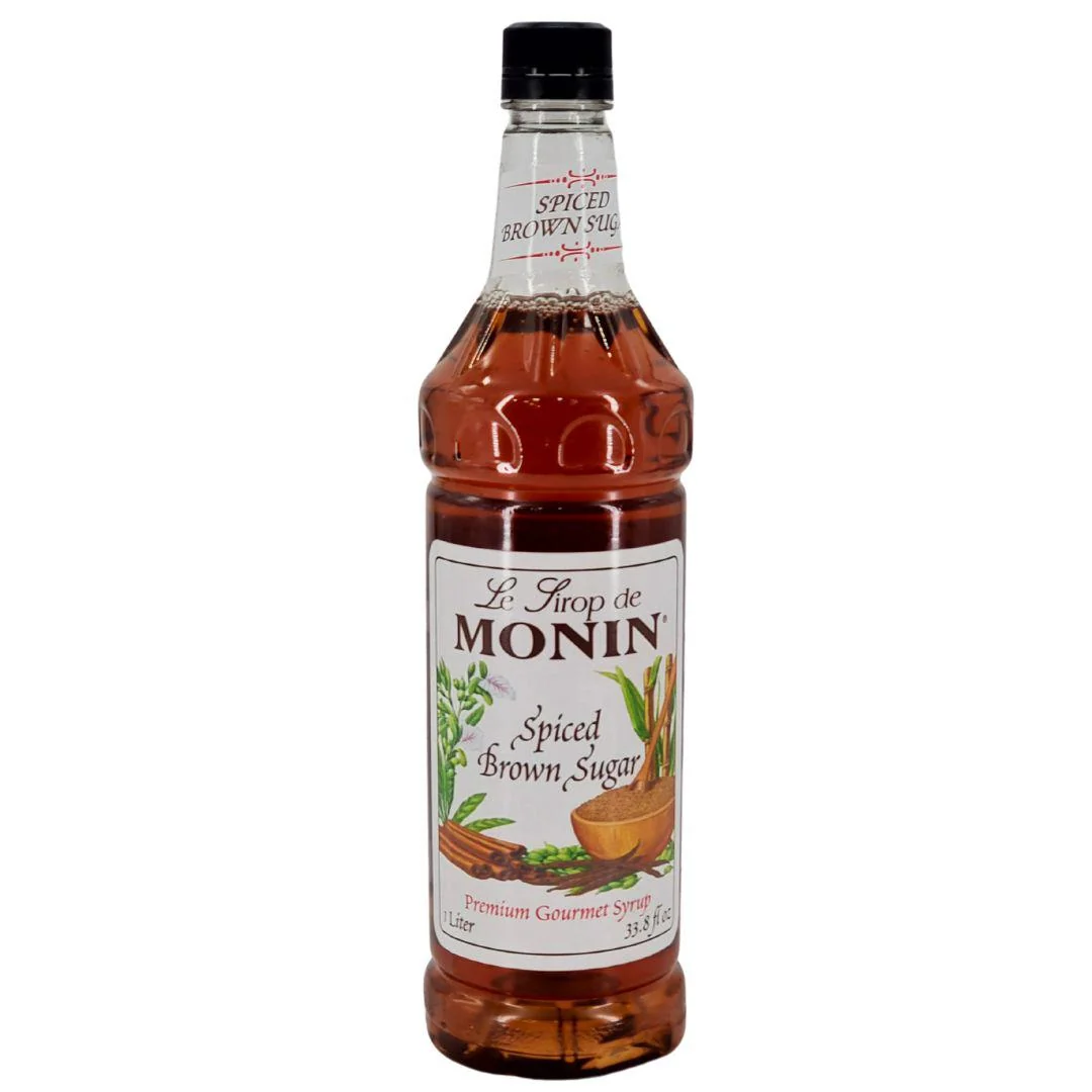 Monin Spiced Brown Sugar Syrup — Case (4 x 1 L)