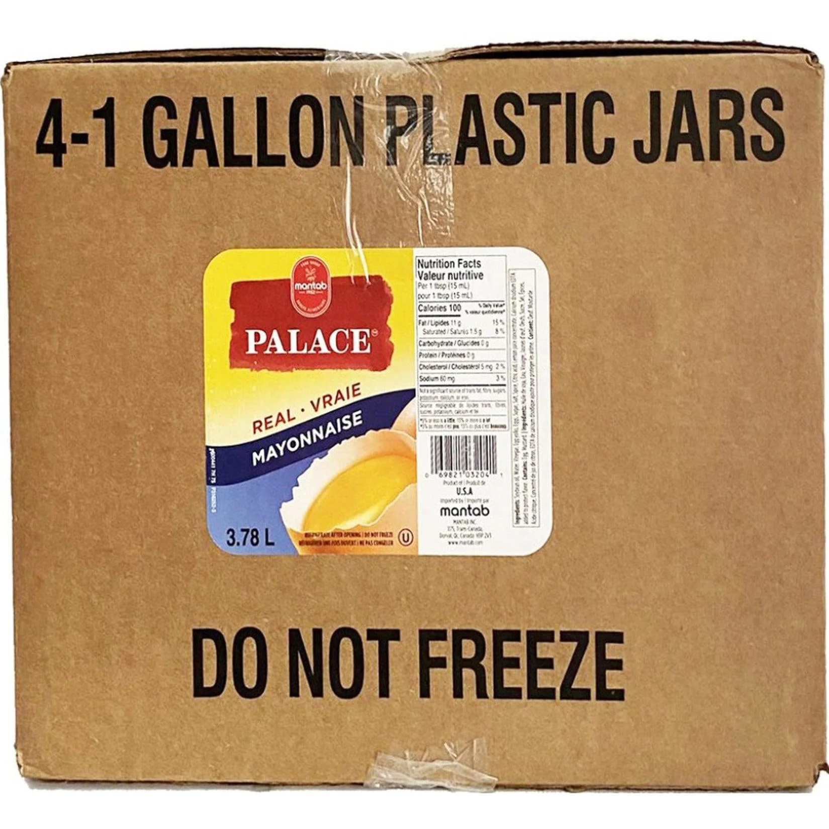 Palace Real - Mayonnaise — Case (4 x 3.8 L)