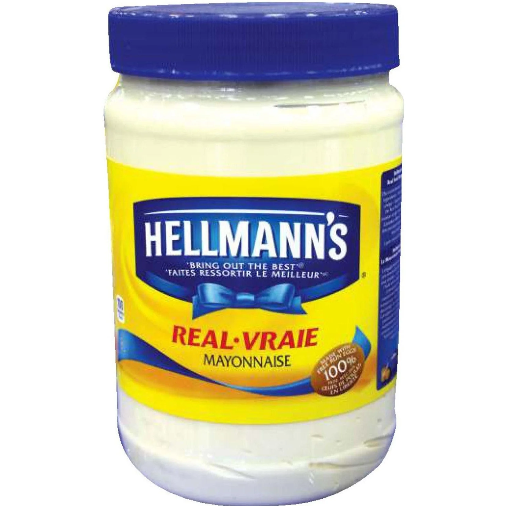 Hellmann's - Mayonnaise - Real — Case (12 x 750 ML)