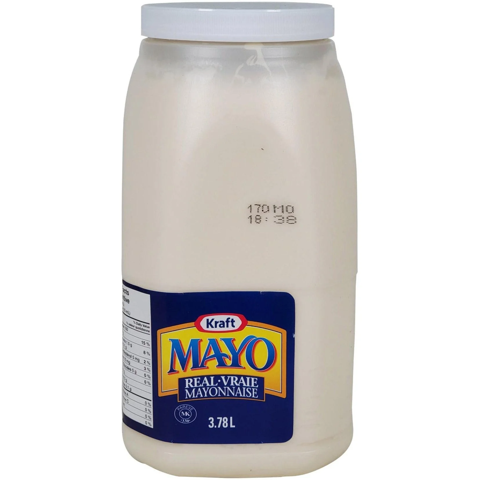 Kraft - Mayonnaise - Real — Case (2 x 3.78 L)
