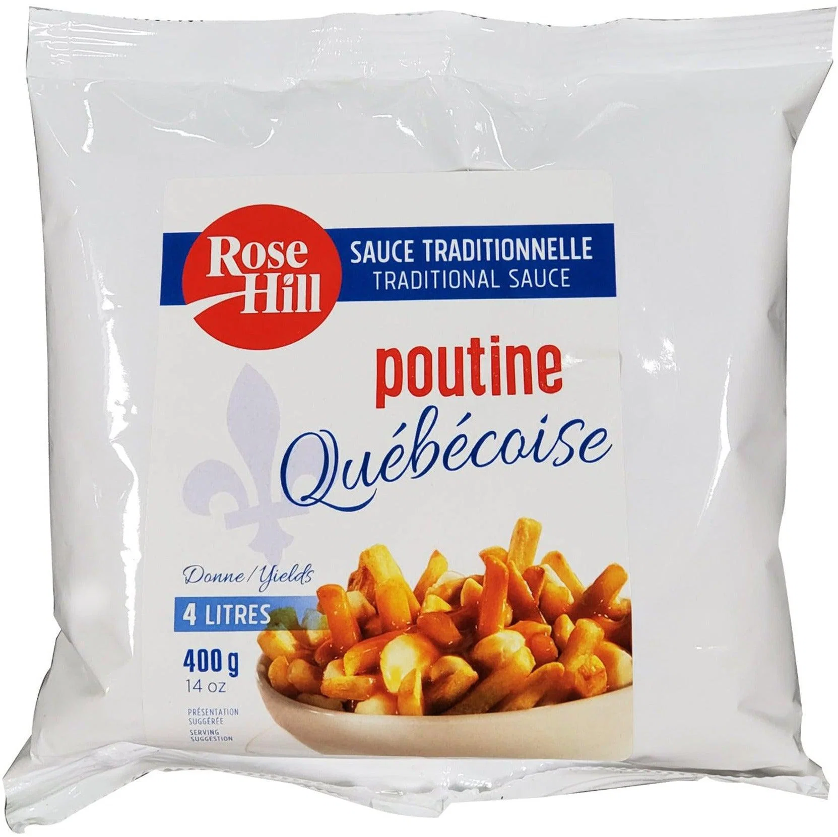 Rose Hill - Sauce Mix - Poutine - Small — Case (8 x 400 G)