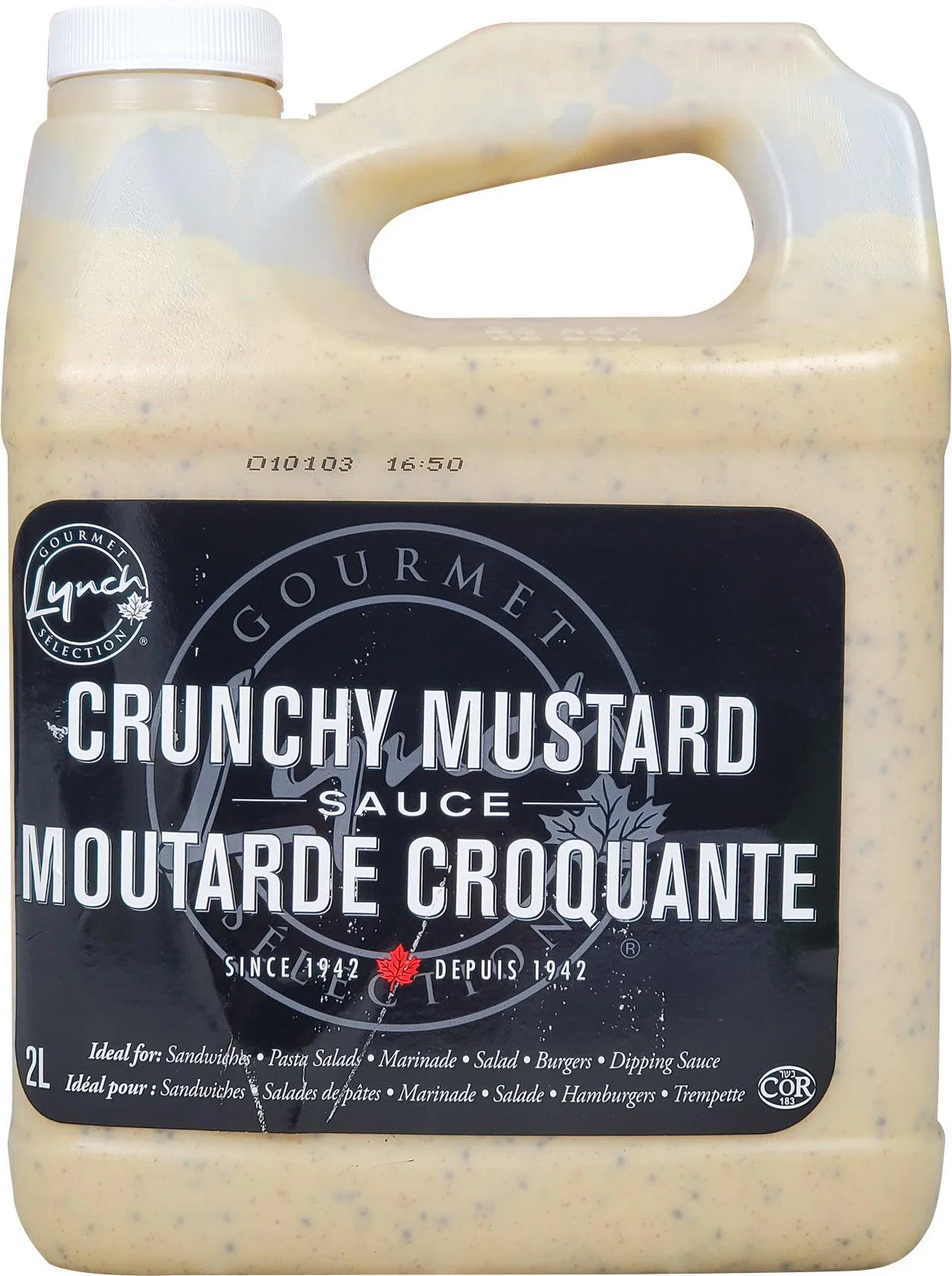 Lynch - crunchy Mustard — Case (2 x 2 L)
