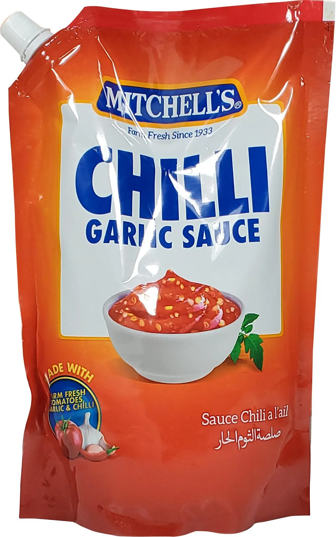 Mitchell's - Chilli Garlic Sauce Pouch - 800g — Case (12 x 800 G)