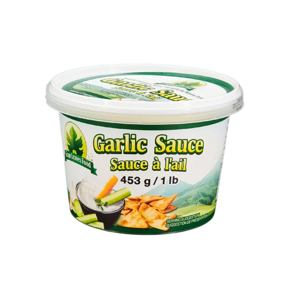 Grape Leaves - Original Garlic Sauce - 453g — Case (12 x 453 G)