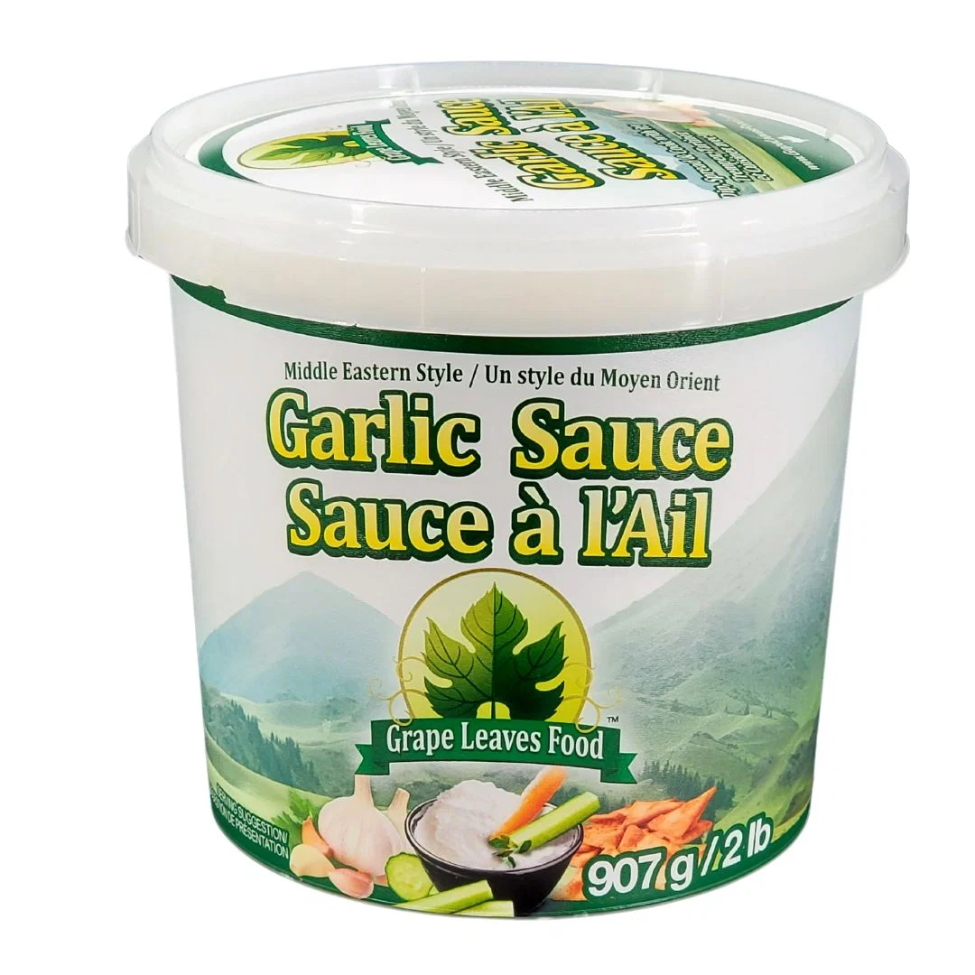 Grape Leaves - Original Garlic Sauce - 900g — Case (6 x 900 G)