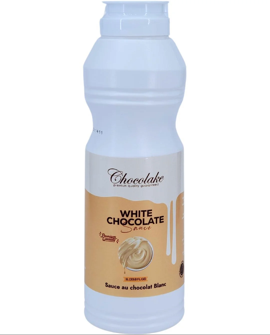 Chocolake White Chocolate Sauce — Case (6 x 1 L)