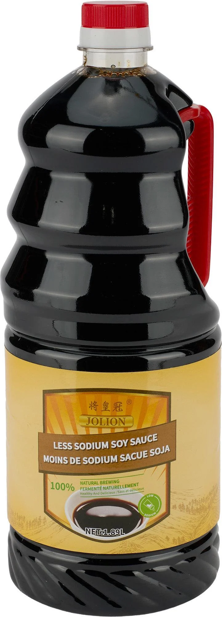 Jolion Less Sodium Soy Sauce — Each (1.89 L)