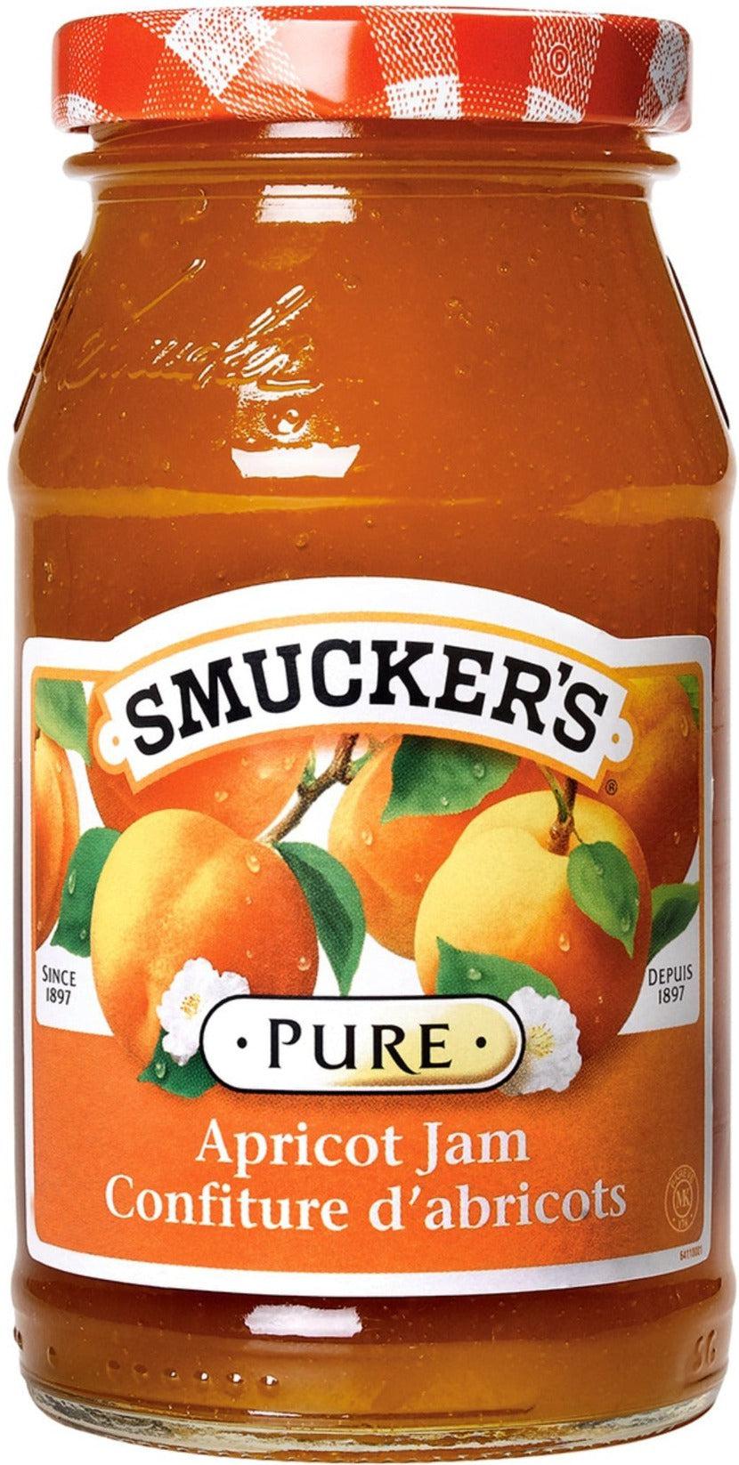 Smuckers - Jam - Pure Apricot — Case (12 x 500 ML)