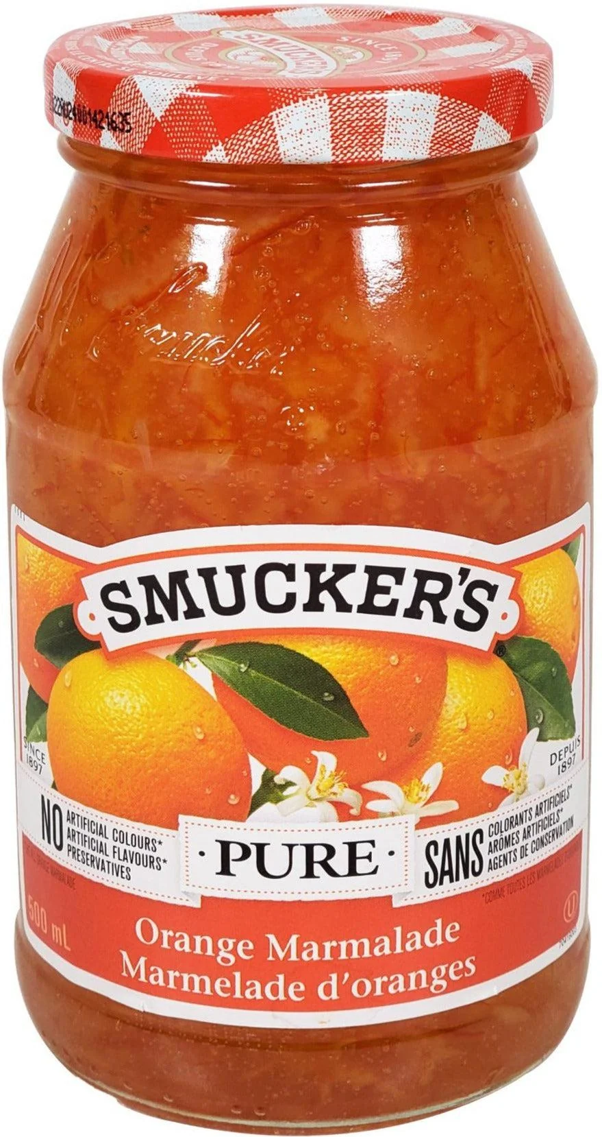 Smuckers - Jam - Pure Orange Marmalade — Case (12 x 500 ML)