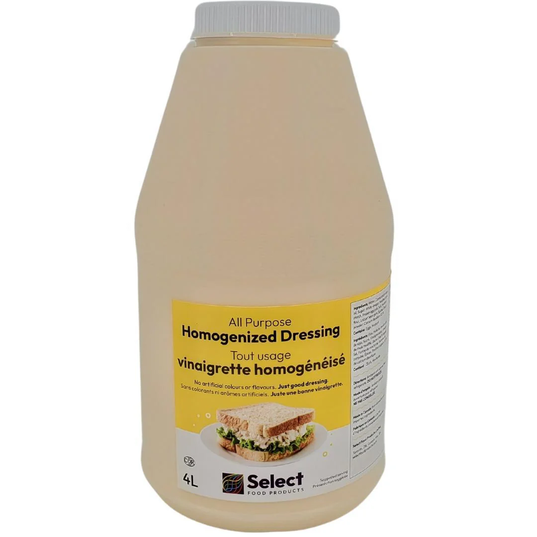 Select - Homogenized All Purpose Sauce — Case (2 x 4 L)