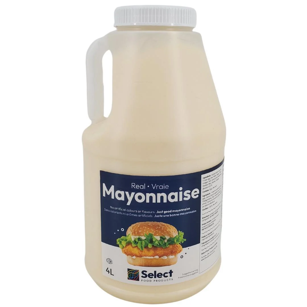 Select - Mayonnaise — Case (2 x 4 L)
