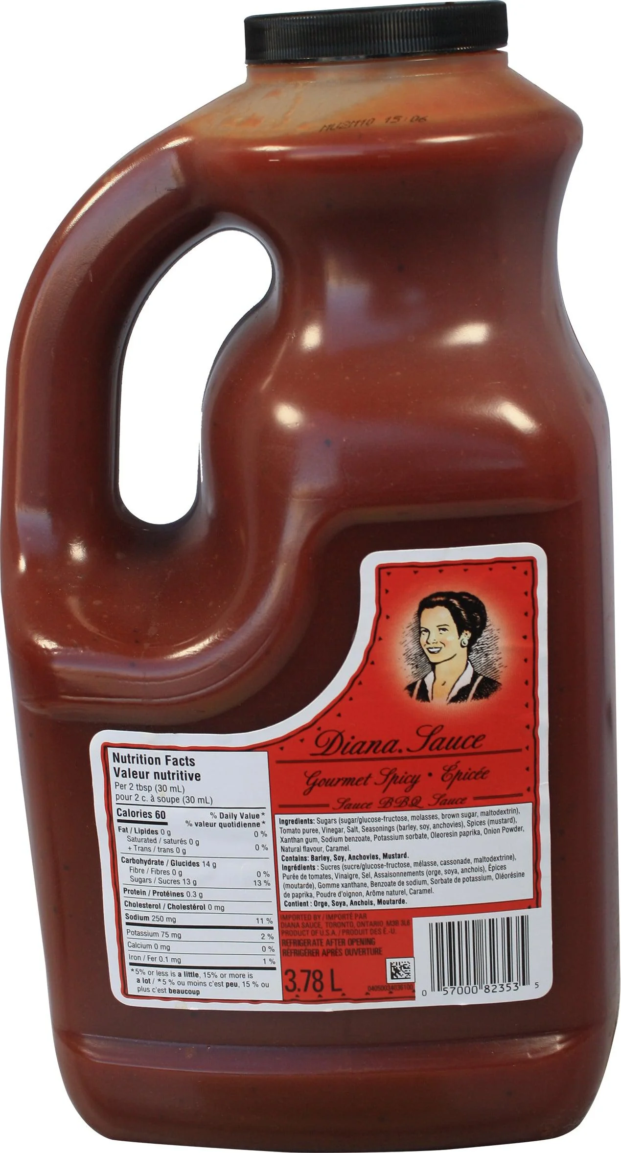 Diana - Spicy BBQ Sauce — Each (3.78 L)