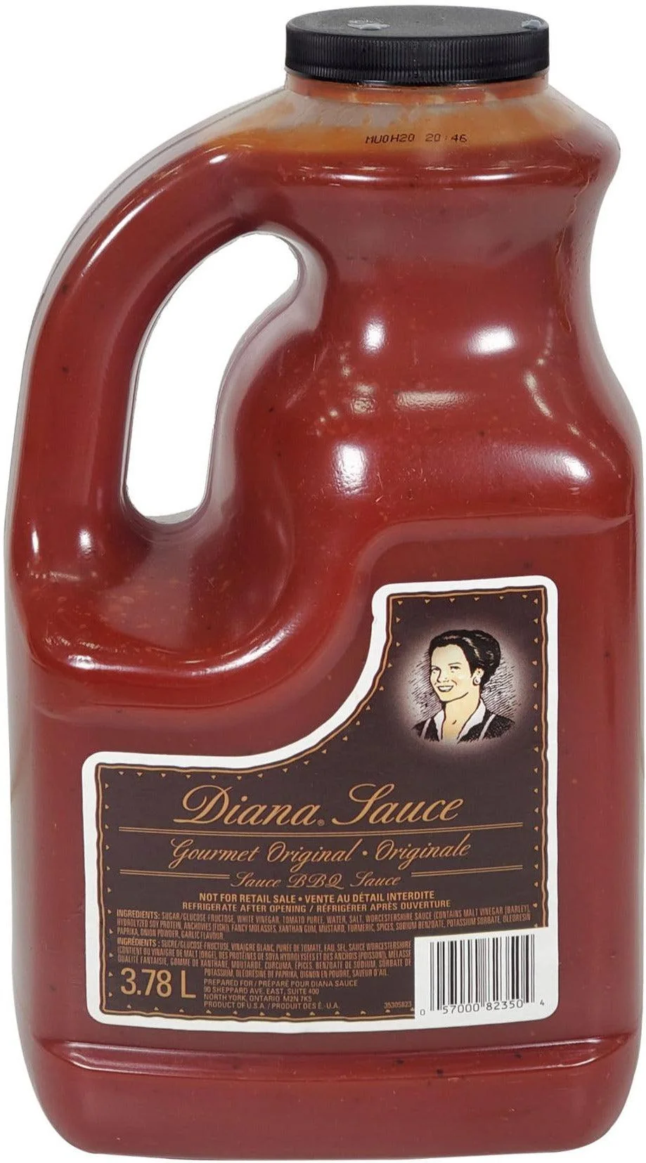 Diana - Gourmet Original Sauce - Black Label — Each (4 L)