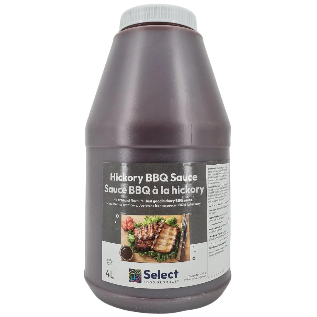 Select - BBQ Hickory Sauce — Case (2 x 4 L)