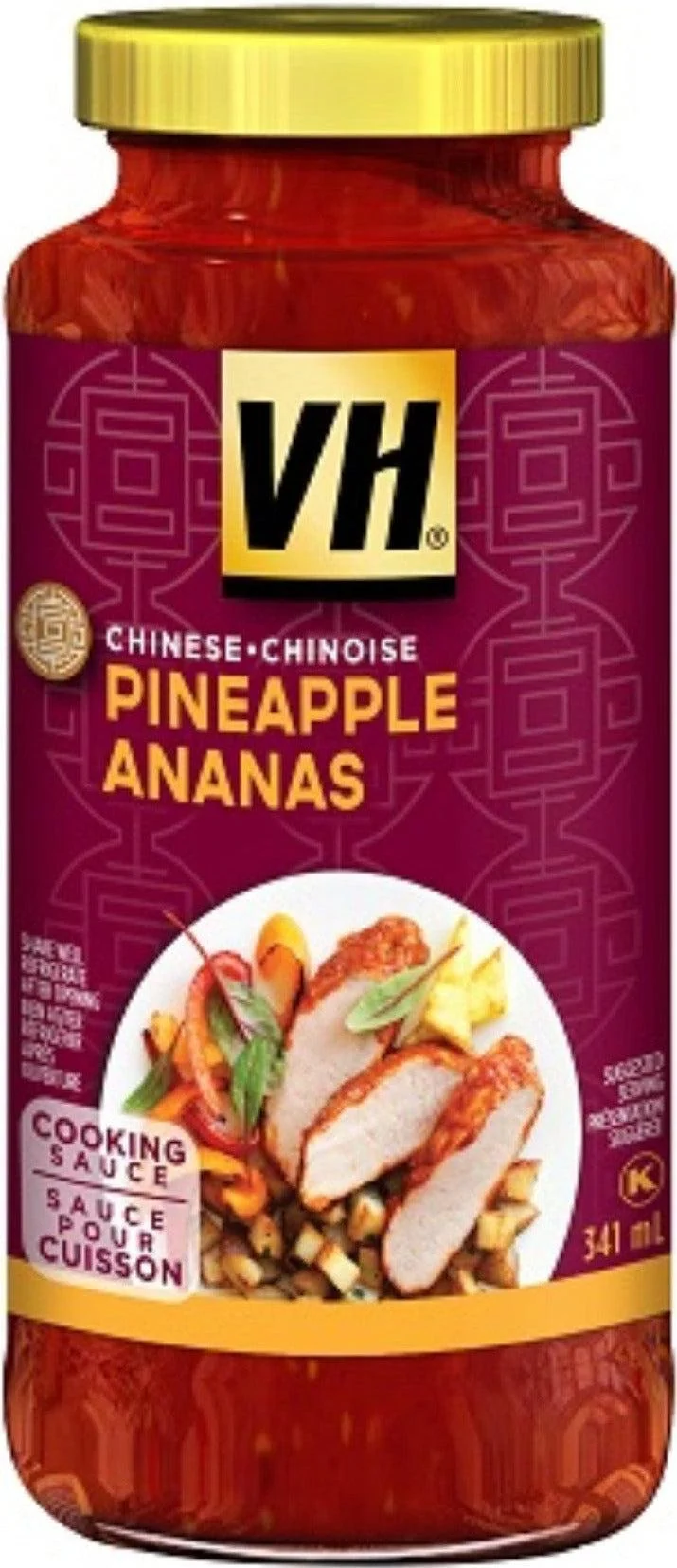 VH - Sauce - Pineapple — Case (12 x 341 ML)