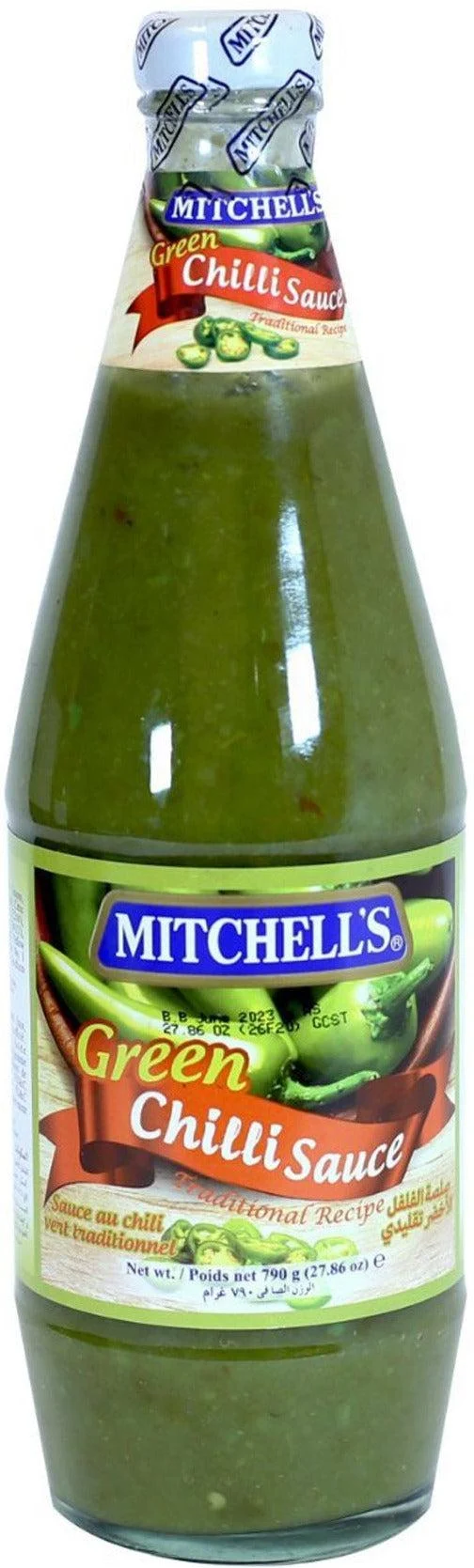 Mitchell's - Green Chilli Sauce - 800g — Each (825 G)